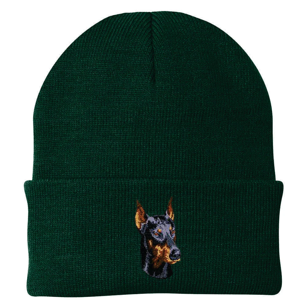 Doberman Pinscher Embroidered Beanie - Image 5