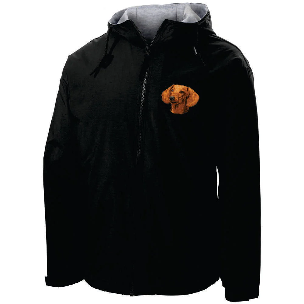 Dachshund Embroidered Hooded Jacket - Image 7