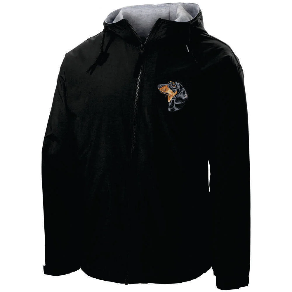 Dachshund Embroidered Hooded Jacket - Image 9