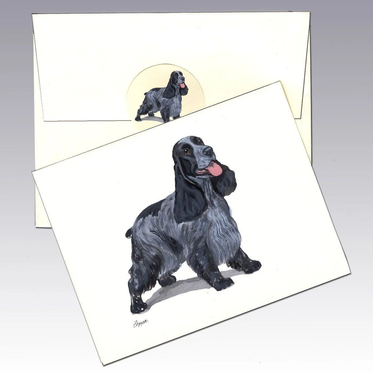 English Cocker Spaniel Note Cards