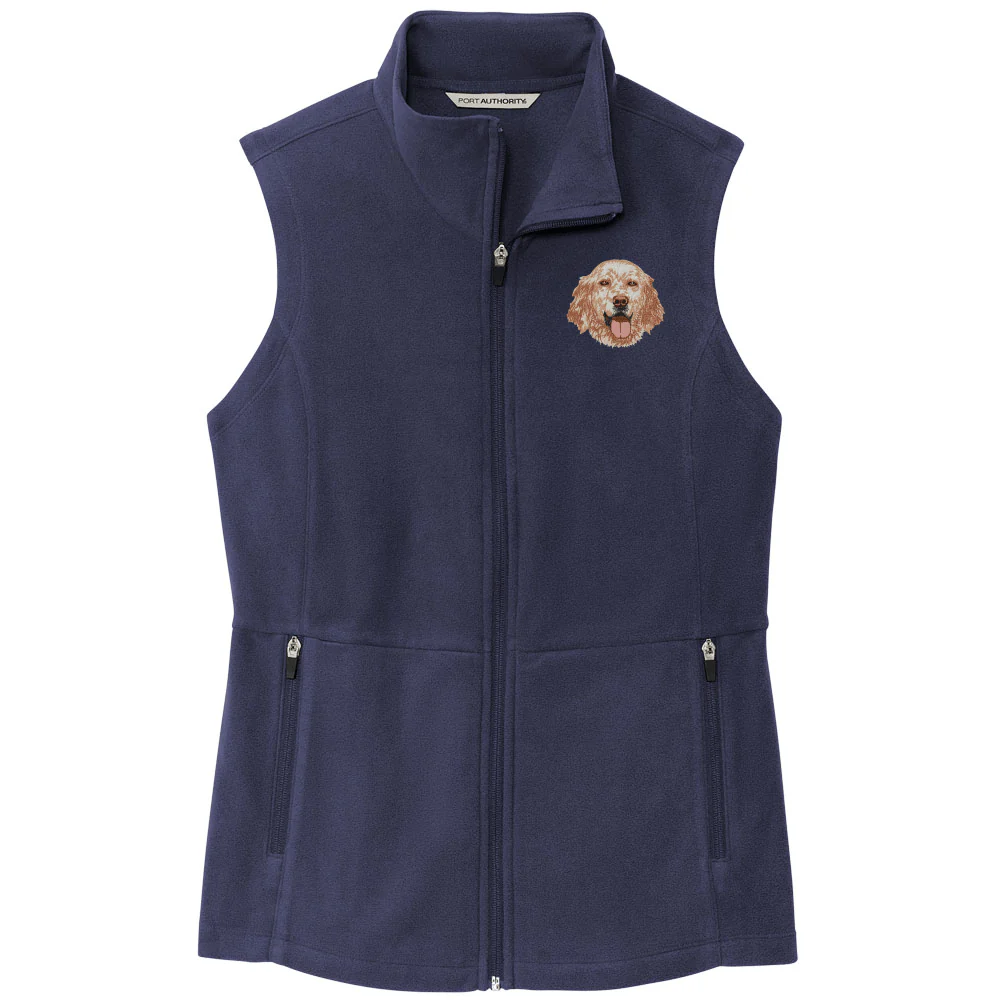 English Setter Embroidered Women's Fleece Vest