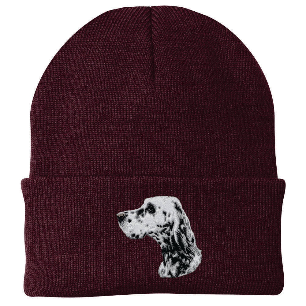 English Setter Embroidered Beanie - Image 5