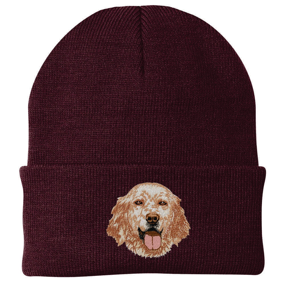 English Setter Embroidered Beanie - Image 9
