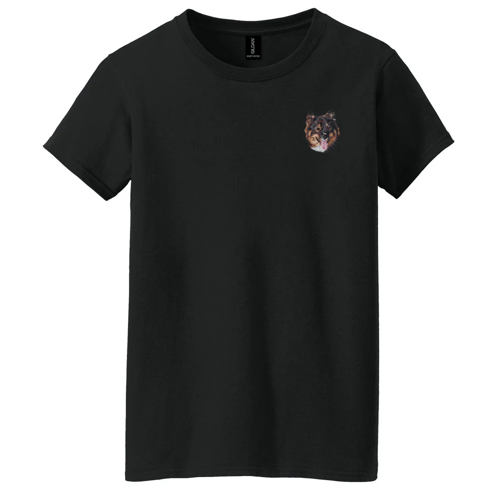 Finnish Lapphund Embroidered Women's T-Shirt - Image 3