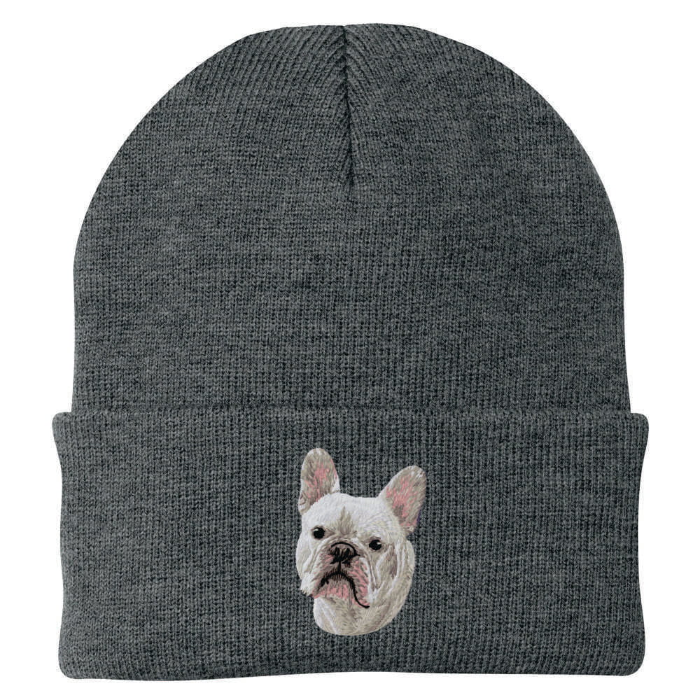 French Bulldog Embroidered Beanie - Image 7