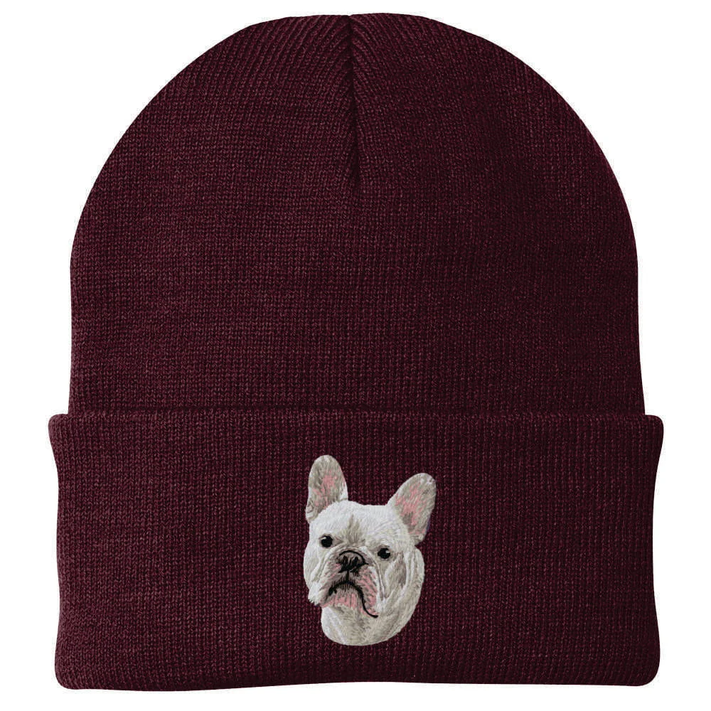 French Bulldog Embroidered Beanie - Image 9