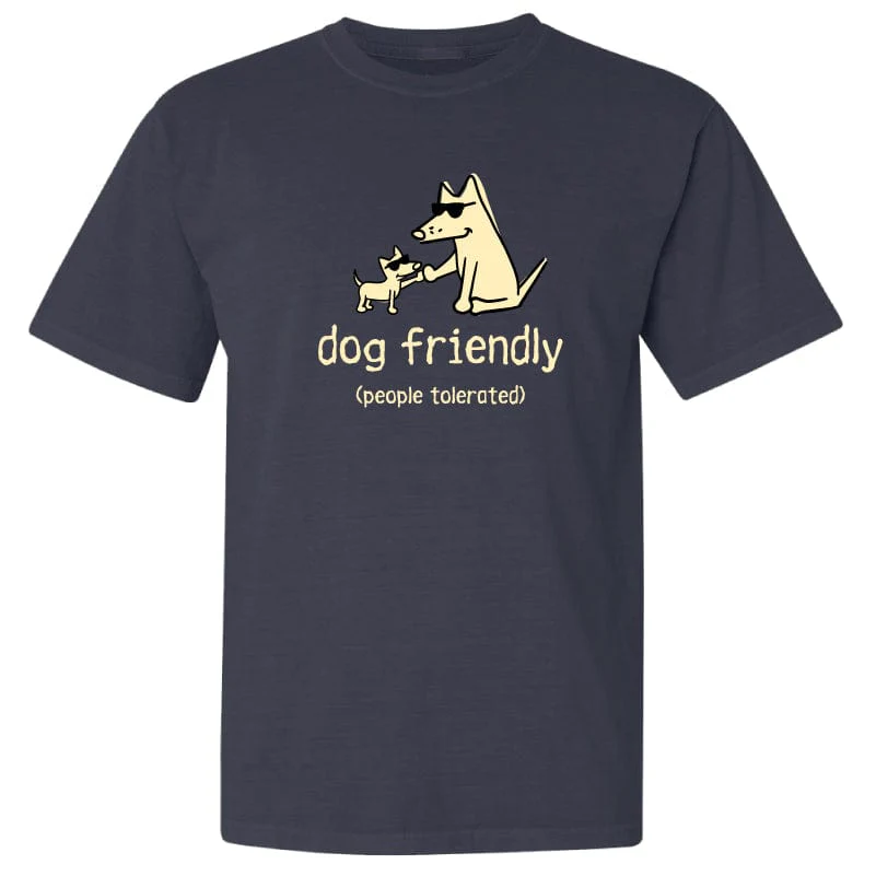 Dog Friendly People Tolerated - Classic Tee - Image 2