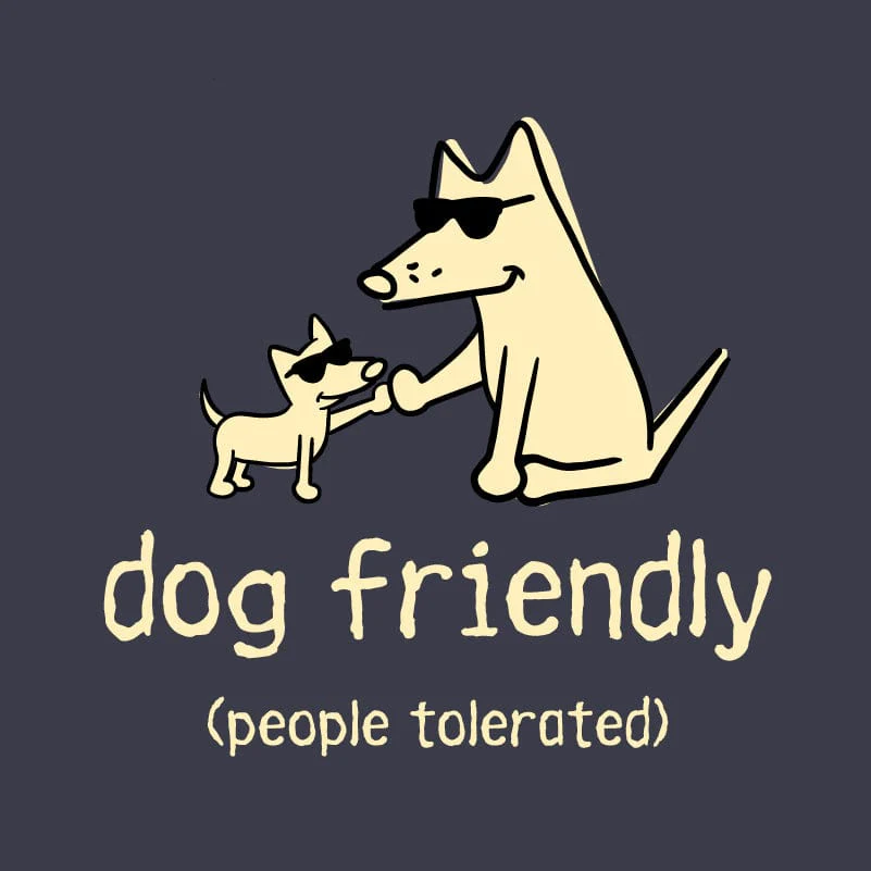 Dog Friendly People Tolerated - Classic Tee - Image 3