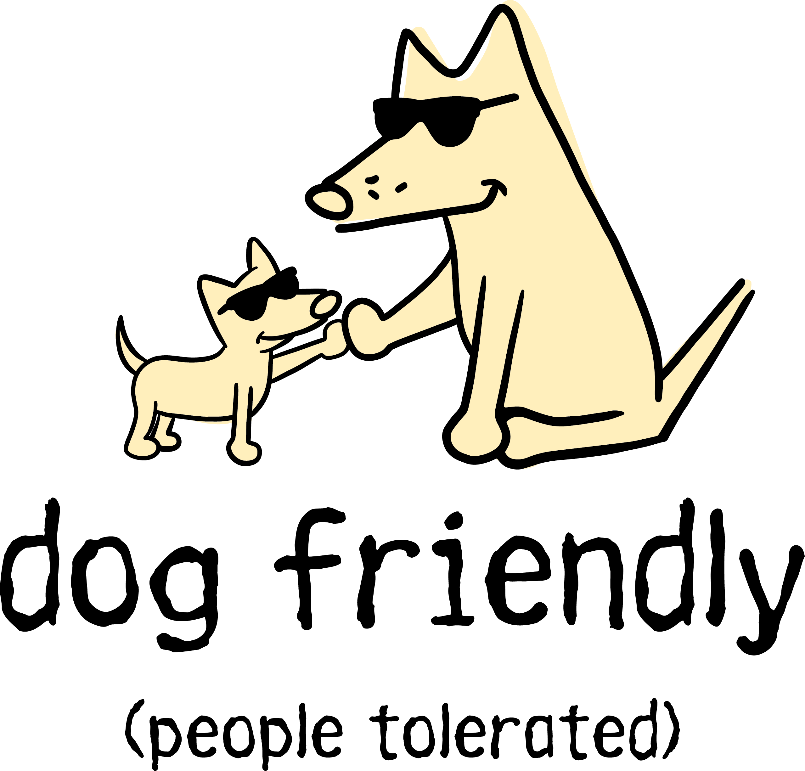 Dog Friendly People Tolerated - Coffee Mug - Image 2
