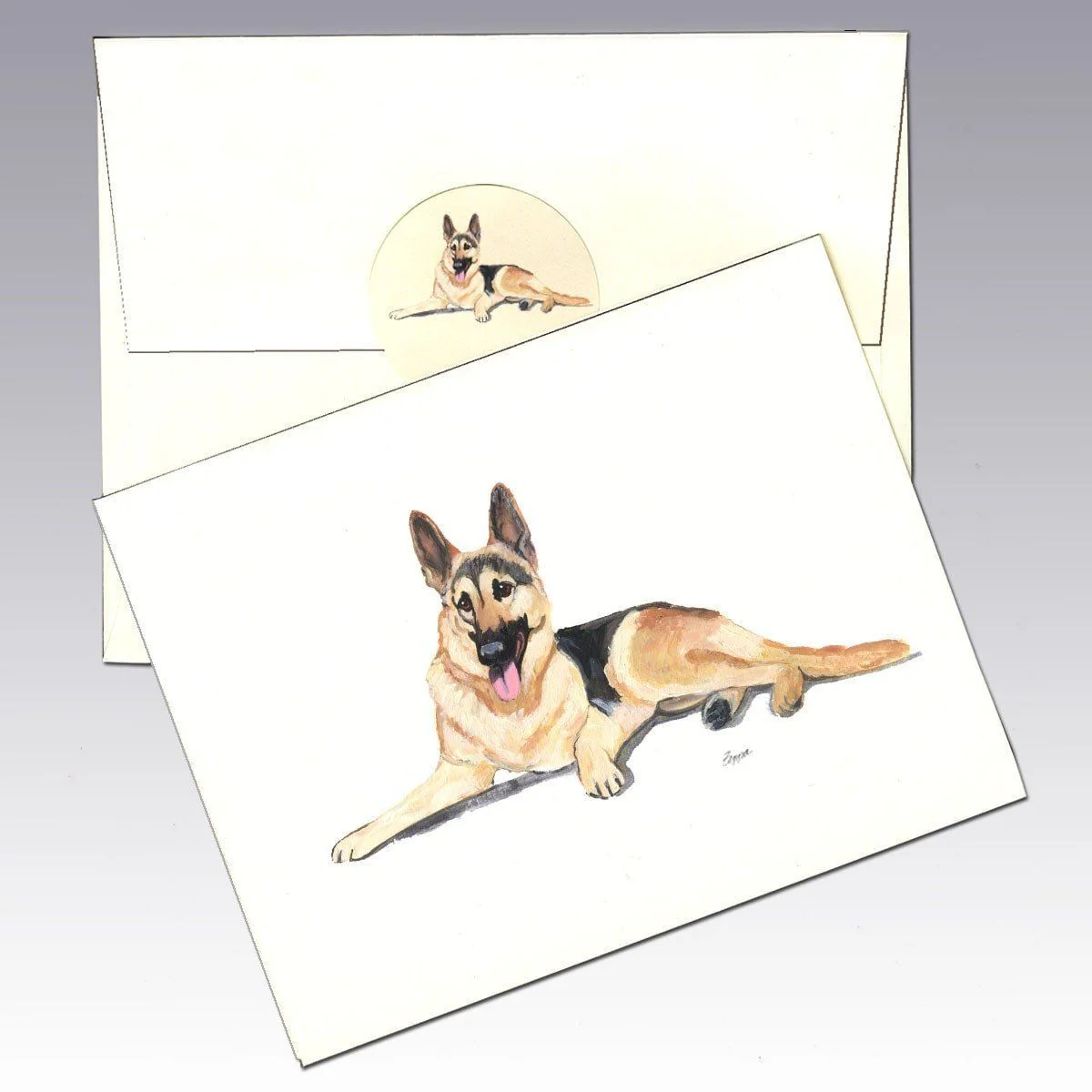 German Shepherd Dog Note Cards
