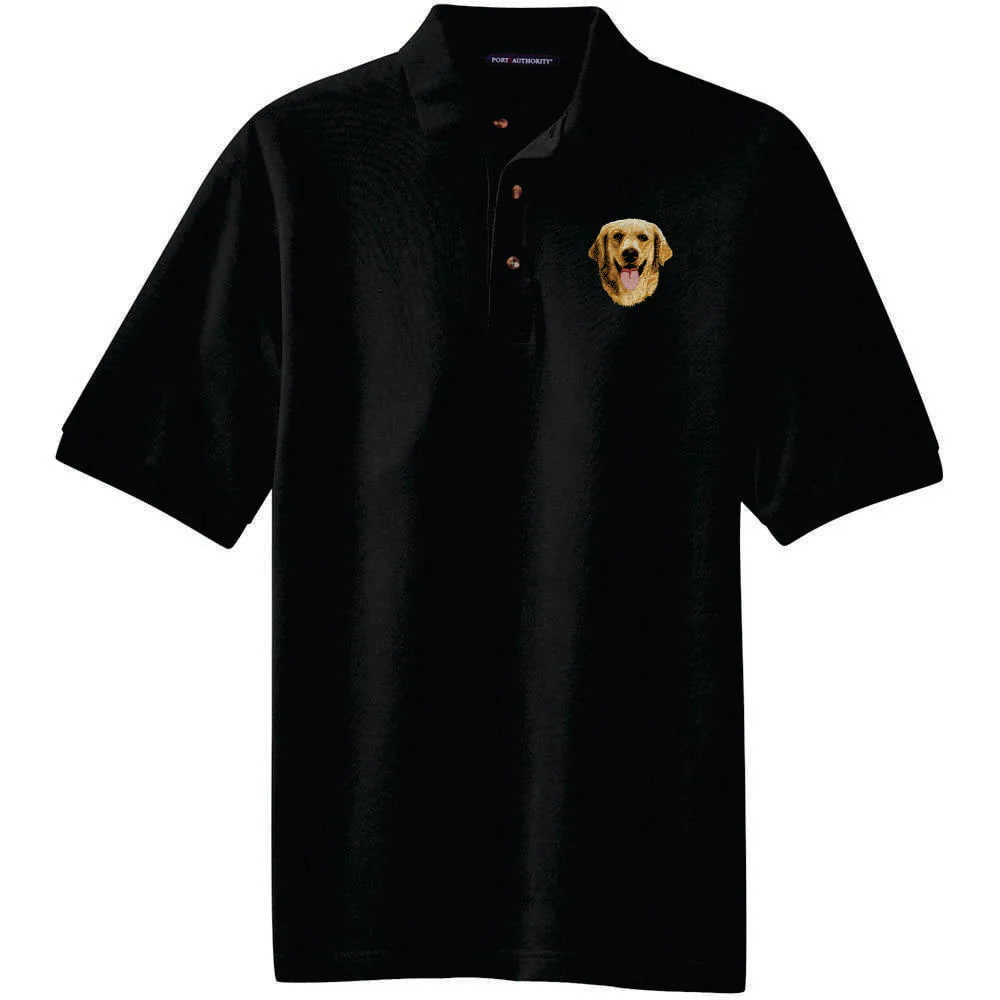 Golden Retriever Embroidered Polo Shirt - Image 3