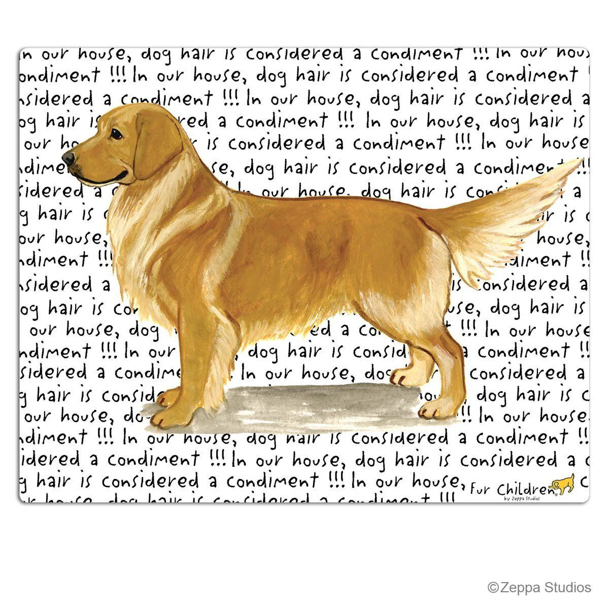 Golden Retriever Cutting Board