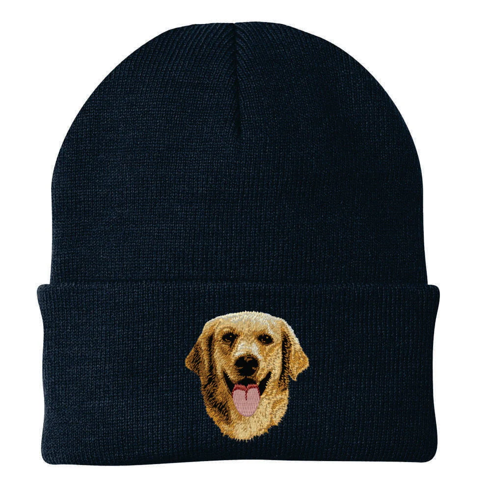 Golden Retriever Embroidered Beanie - Image 5