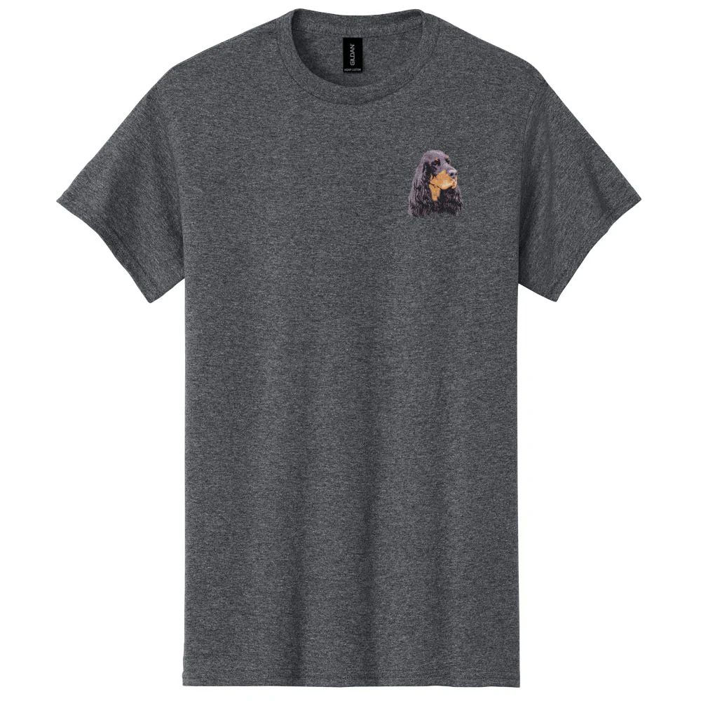 Gordon Setter Embroidered Men's T-Shirt - Image 2