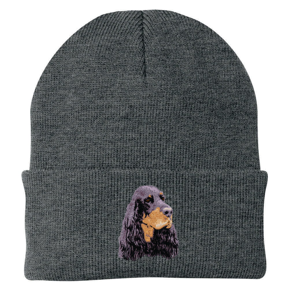 Gordon Setter Embroidered Beanie - Image 2