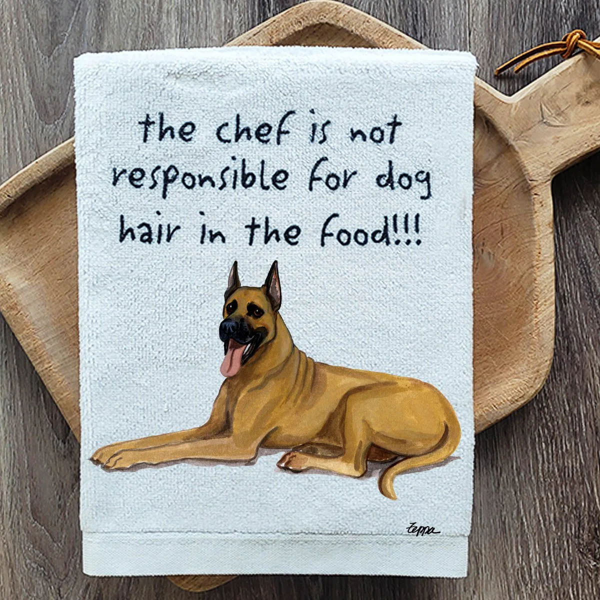 Great Dane Dish Towel - Image 2