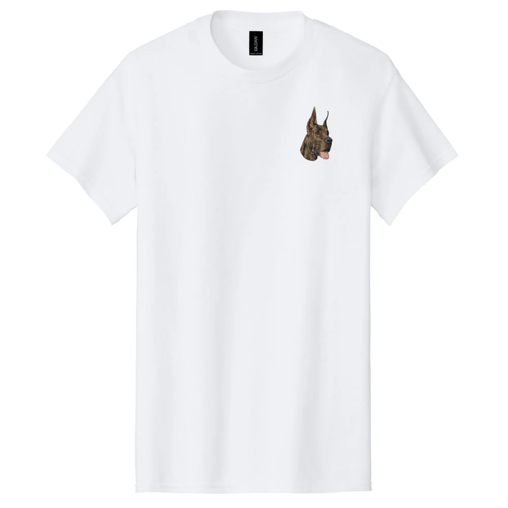 Great Dane Embroidered Men's T-Shirt - Image 3