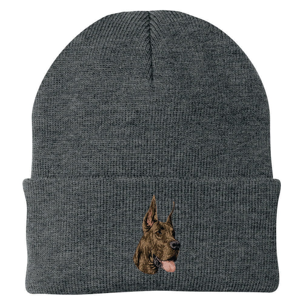 Great Dane Embroidered Beanie - Image 2
