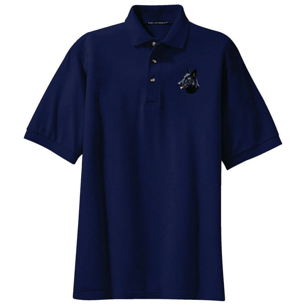 German Shepherd Dog Embroidered Polo Shirt - Image 4