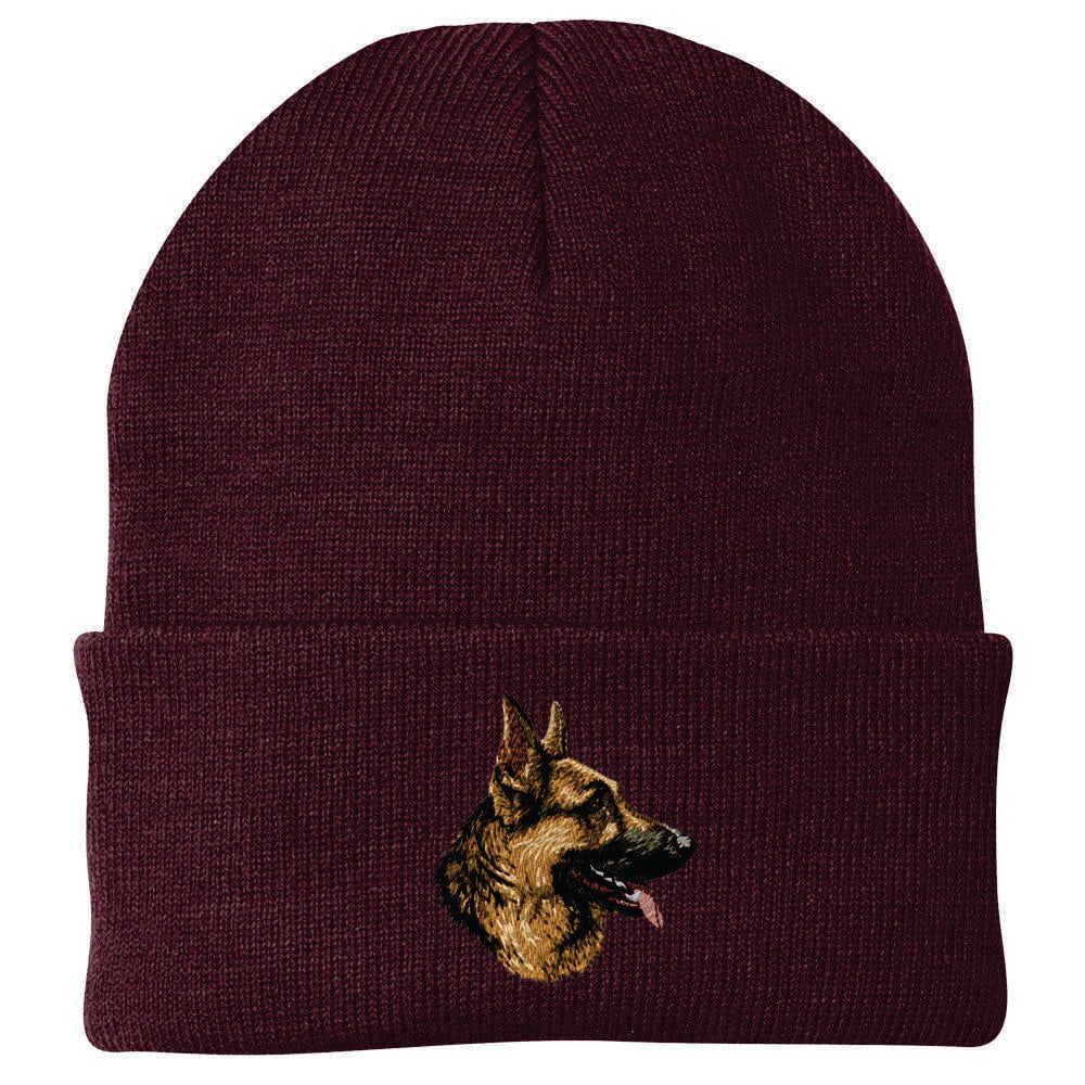 German Shepherd Dog Embroidered Beanie - Image 3