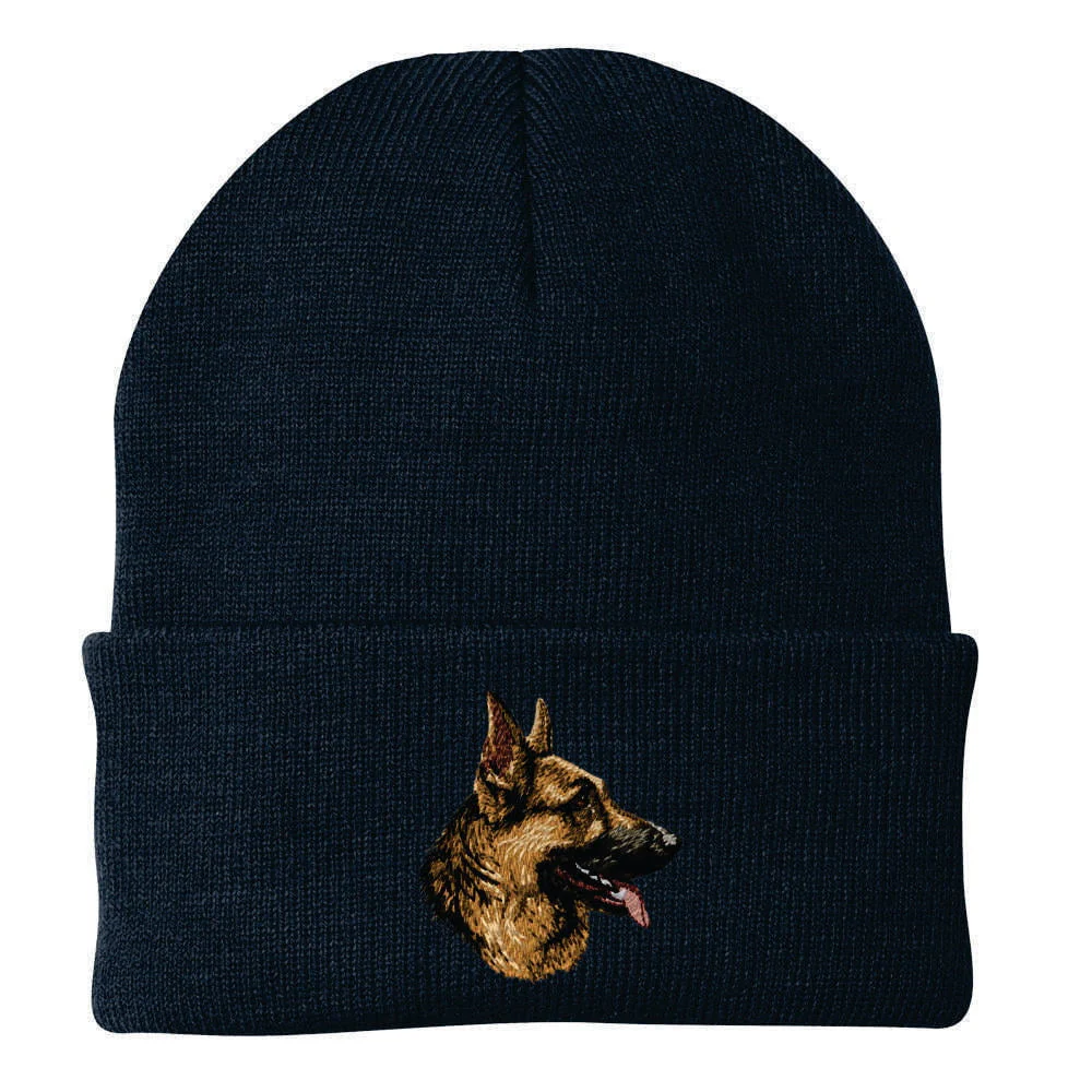 German Shepherd Dog Embroidered Beanie - Image 4