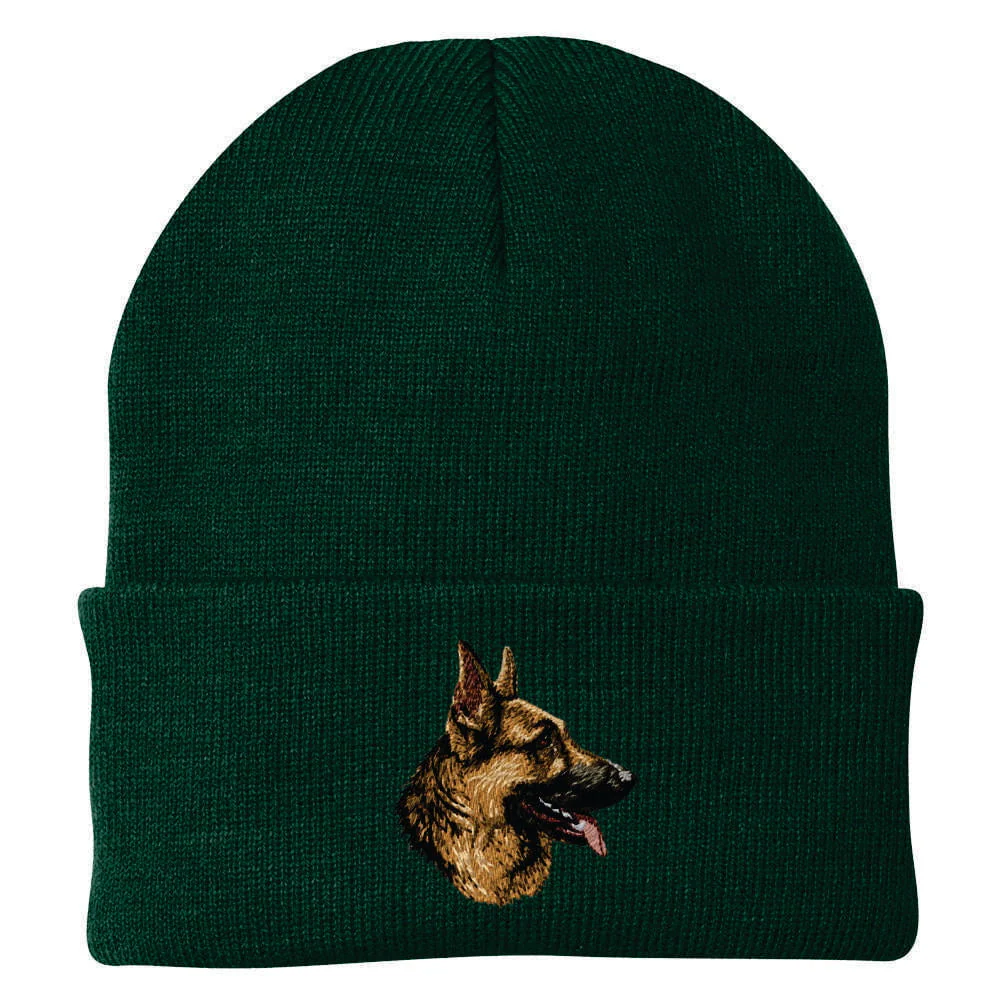 German Shepherd Dog Embroidered Beanie - Image 5
