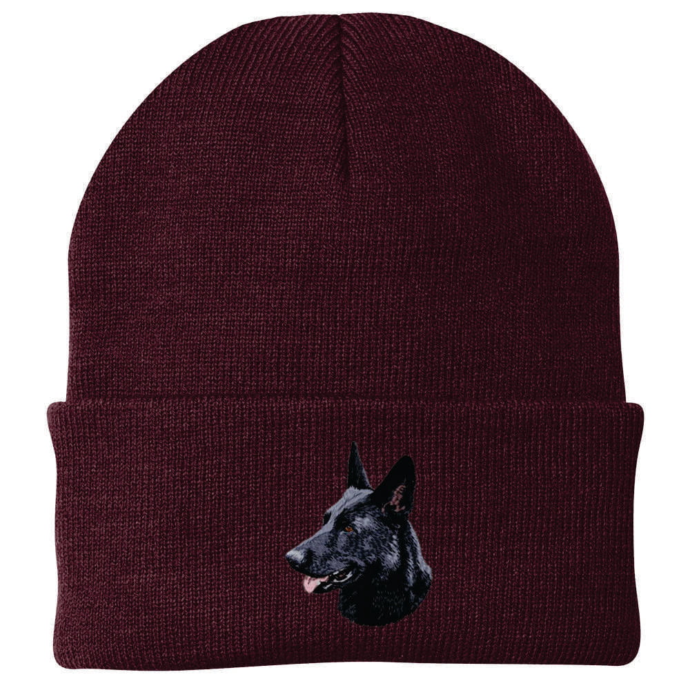 German Shepherd Dog Embroidered Beanie - Image 6