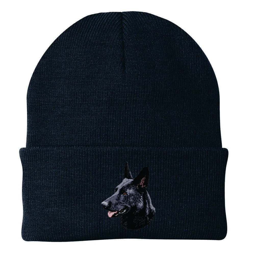 German Shepherd Dog Embroidered Beanie - Image 7
