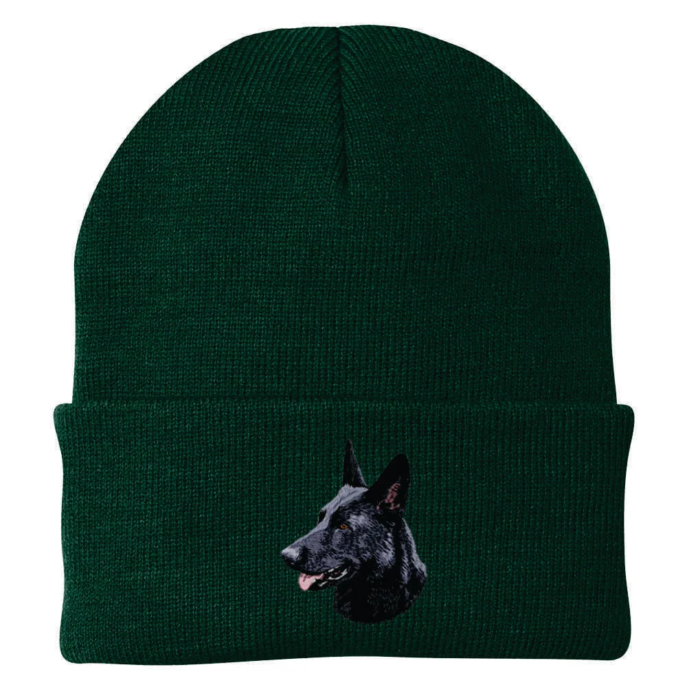 German Shepherd Dog Embroidered Beanie - Image 8