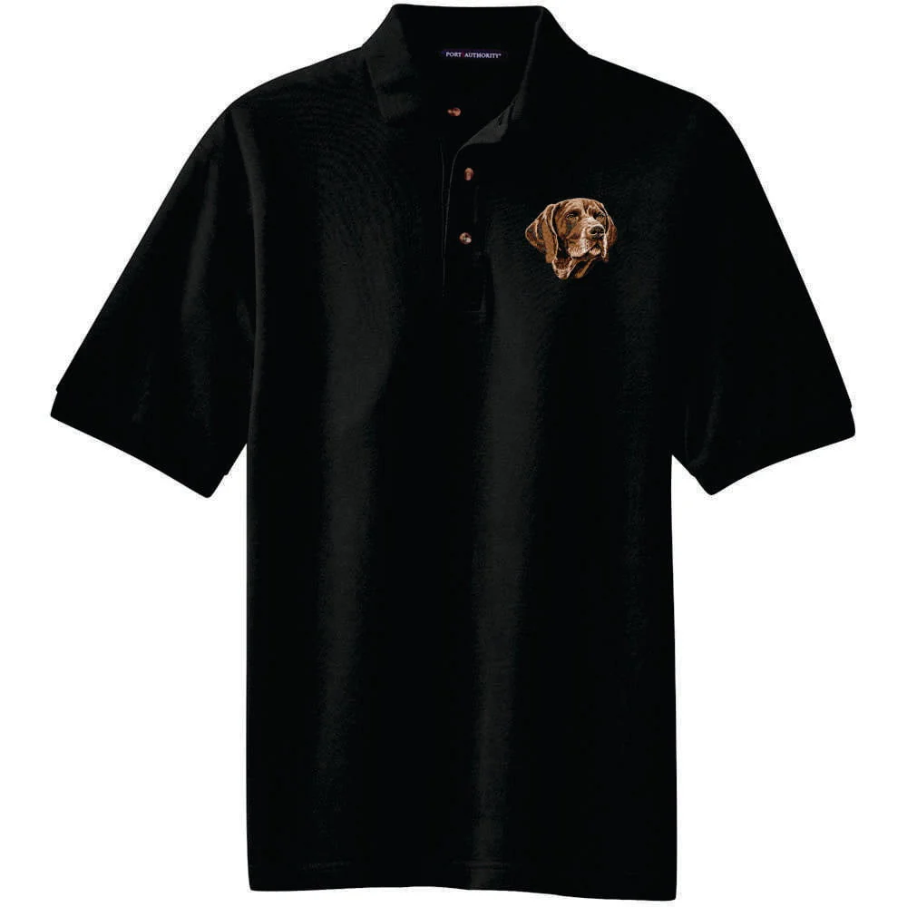 German Wirehaired Pointer Embroidered Polo Shirt - Image 3