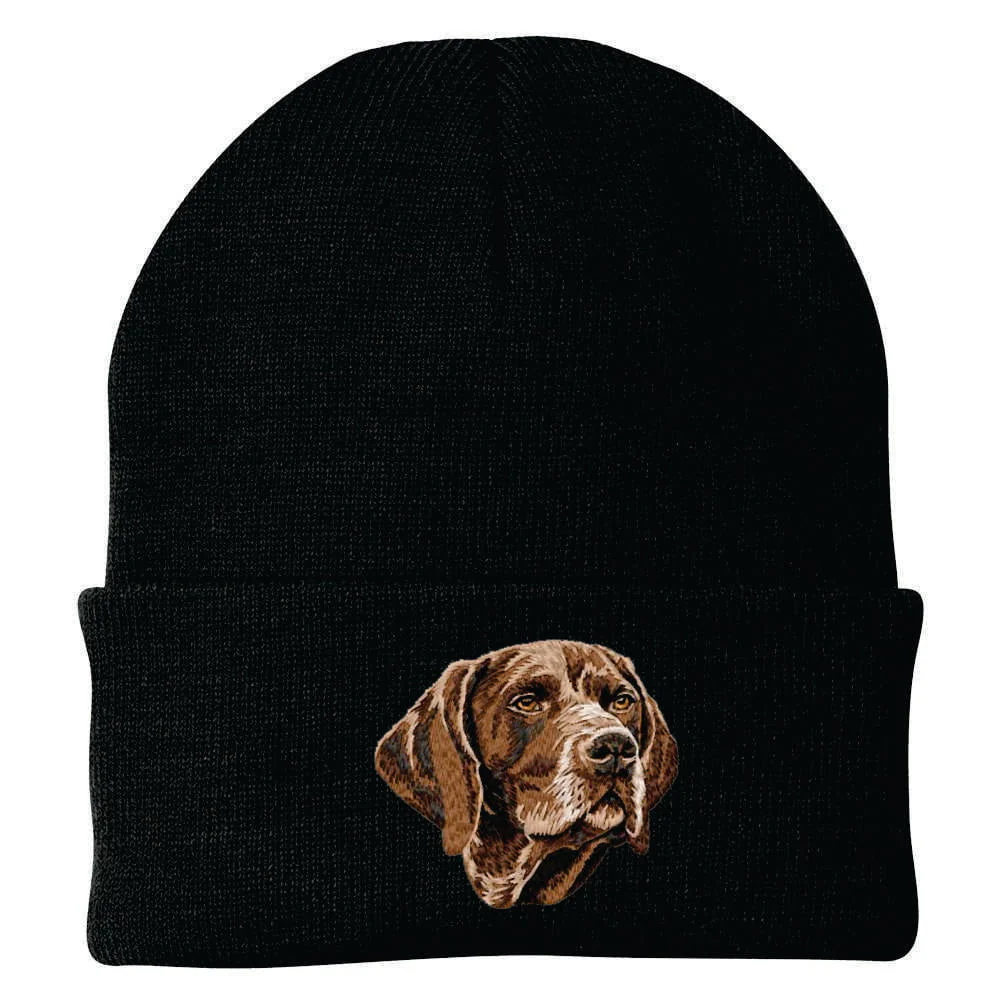German Wirehaired Pointer Embroidered Beanie - Image 3