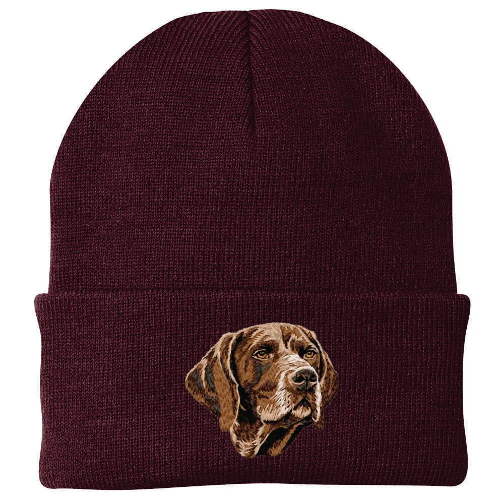 German Wirehaired Pointer Embroidered Beanie - Image 4