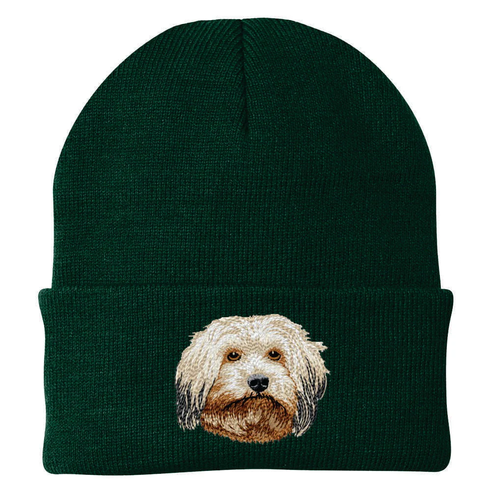 Havanese Embroidered Beanie - Image 2