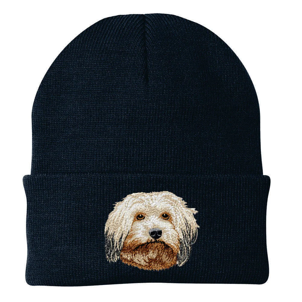 Havanese Embroidered Beanie - Image 5