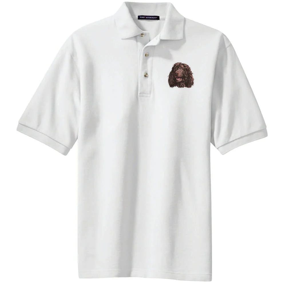 Irish Water Spaniel Embroidered Polo Shirt - Image 5