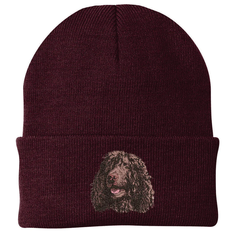 Irish Water Spaniel Embroidered Beanie - Image 4