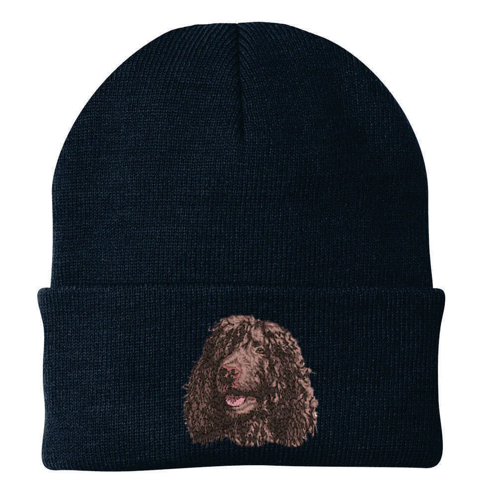 Irish Water Spaniel Embroidered Beanie - Image 5