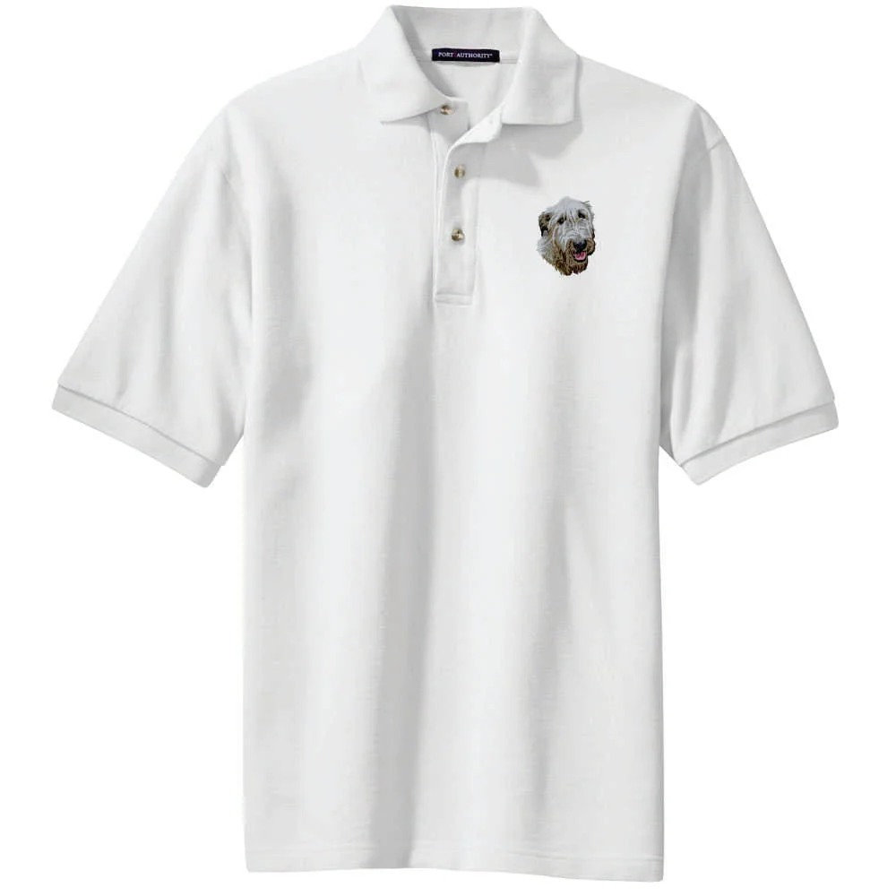 Irish Wolfhound Embroidered Polo Shirt - Image 2