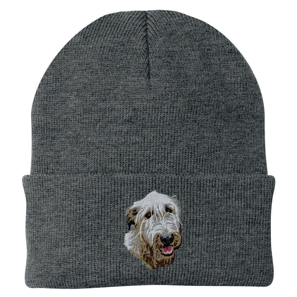 Irish Wolfhound Embroidered Beanie - Image 2