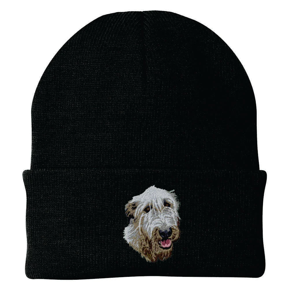 Irish Wolfhound Embroidered Beanie - Image 3