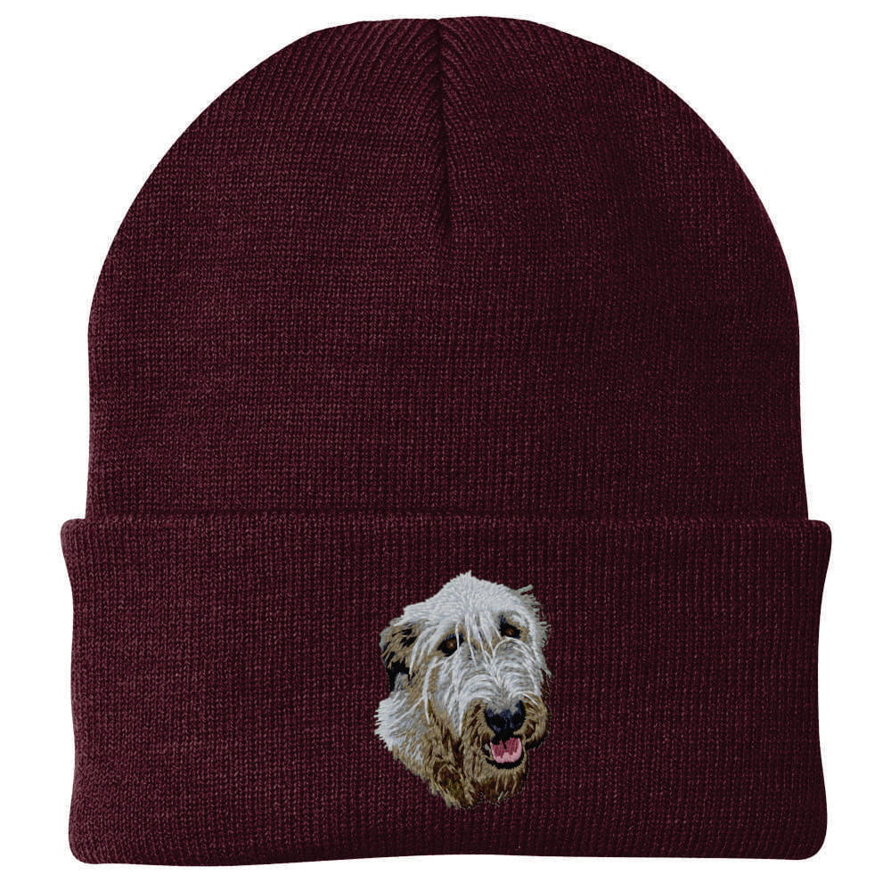 Irish Wolfhound Embroidered Beanie - Image 4