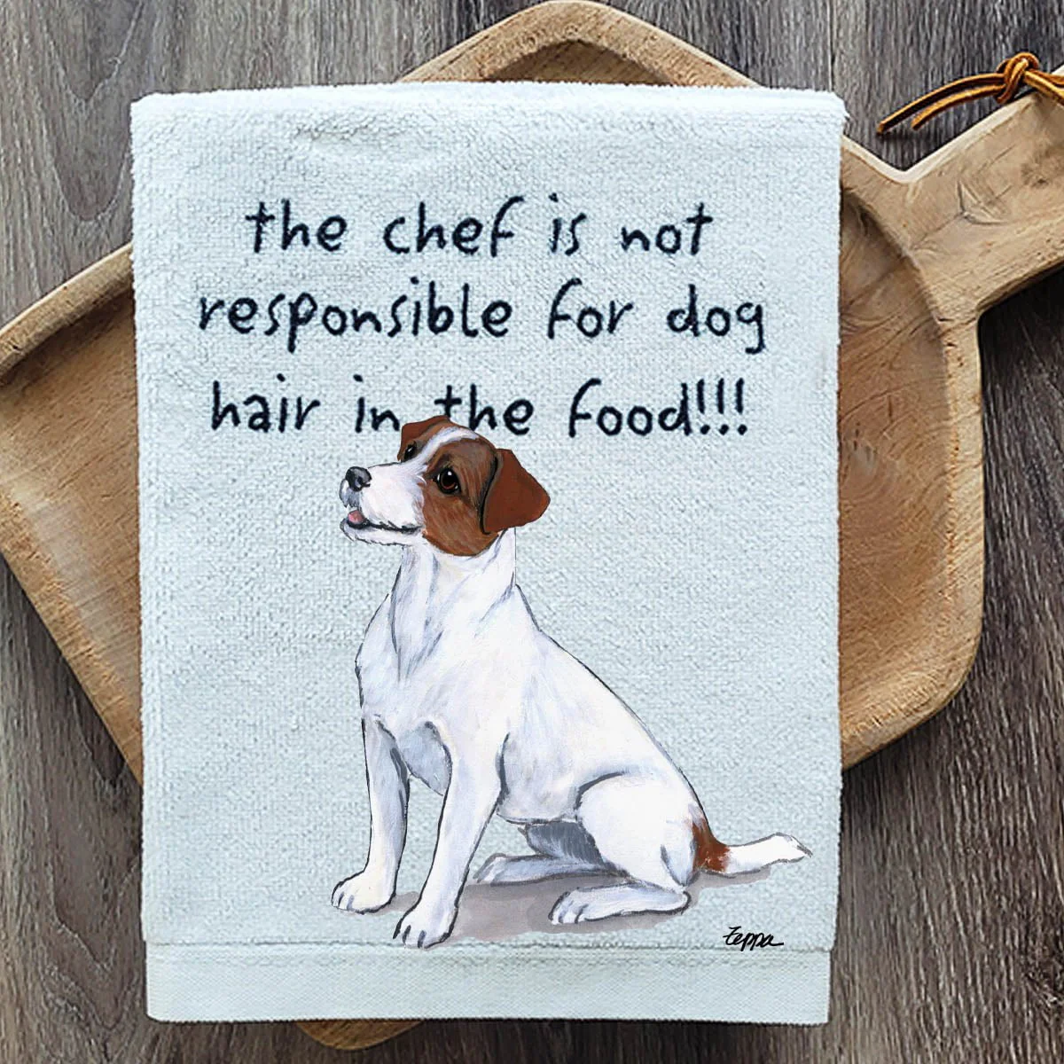 Russell Terrier Dish Towel - Image 2