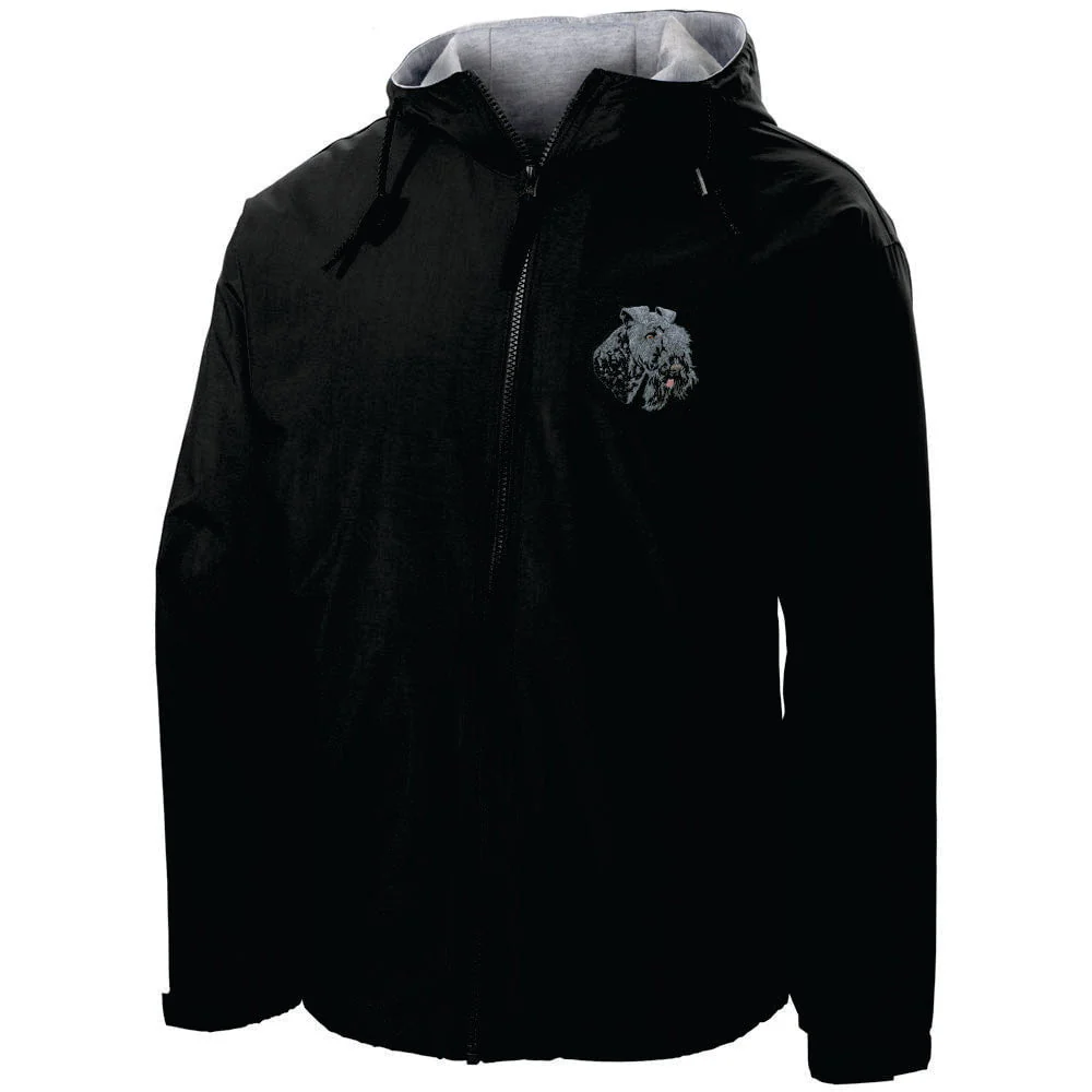 Kerry Blue Terrier Embroidered Hooded Jacket - Image 2