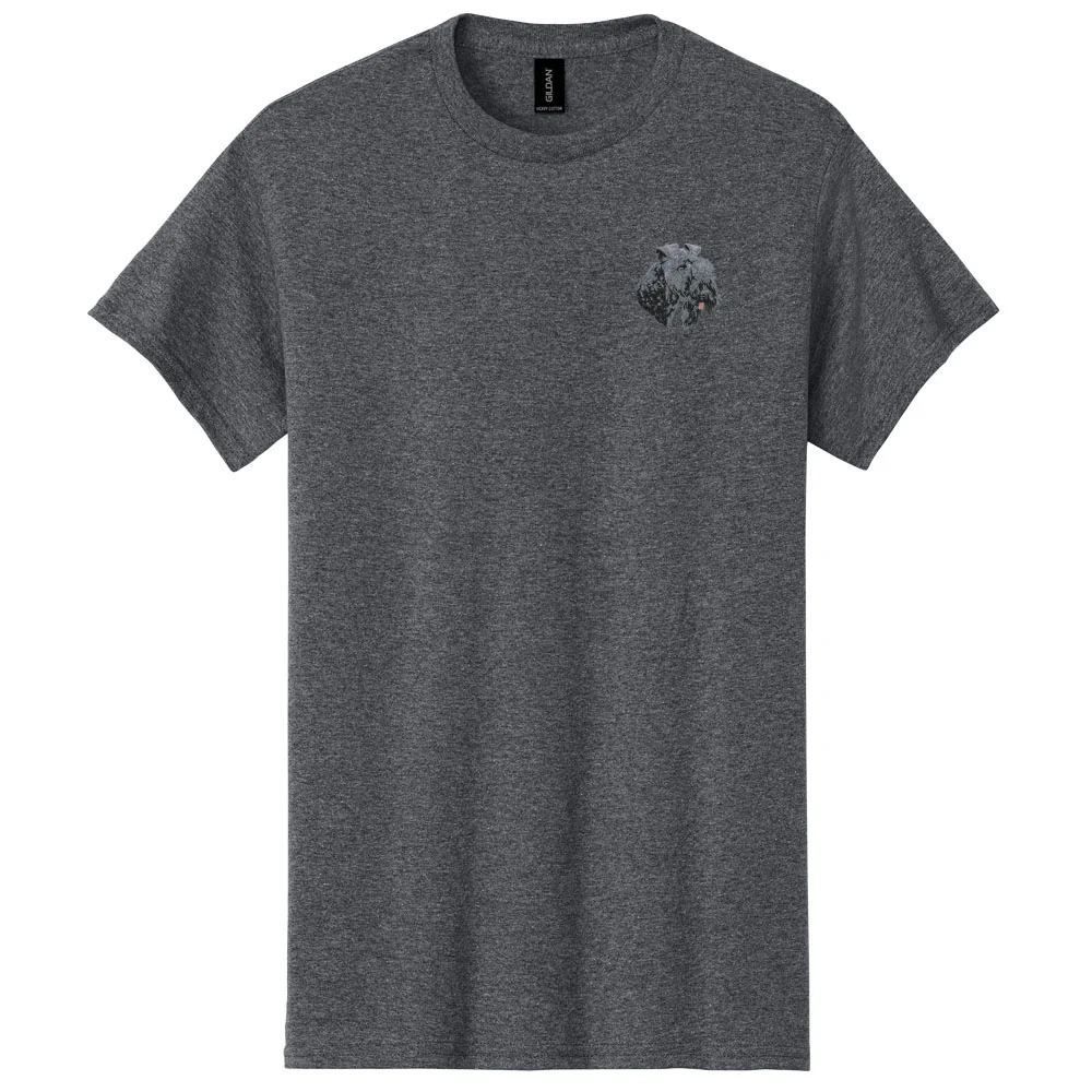 Kerry Blue Terrier Embroidered Men's T-Shirt - Image 2