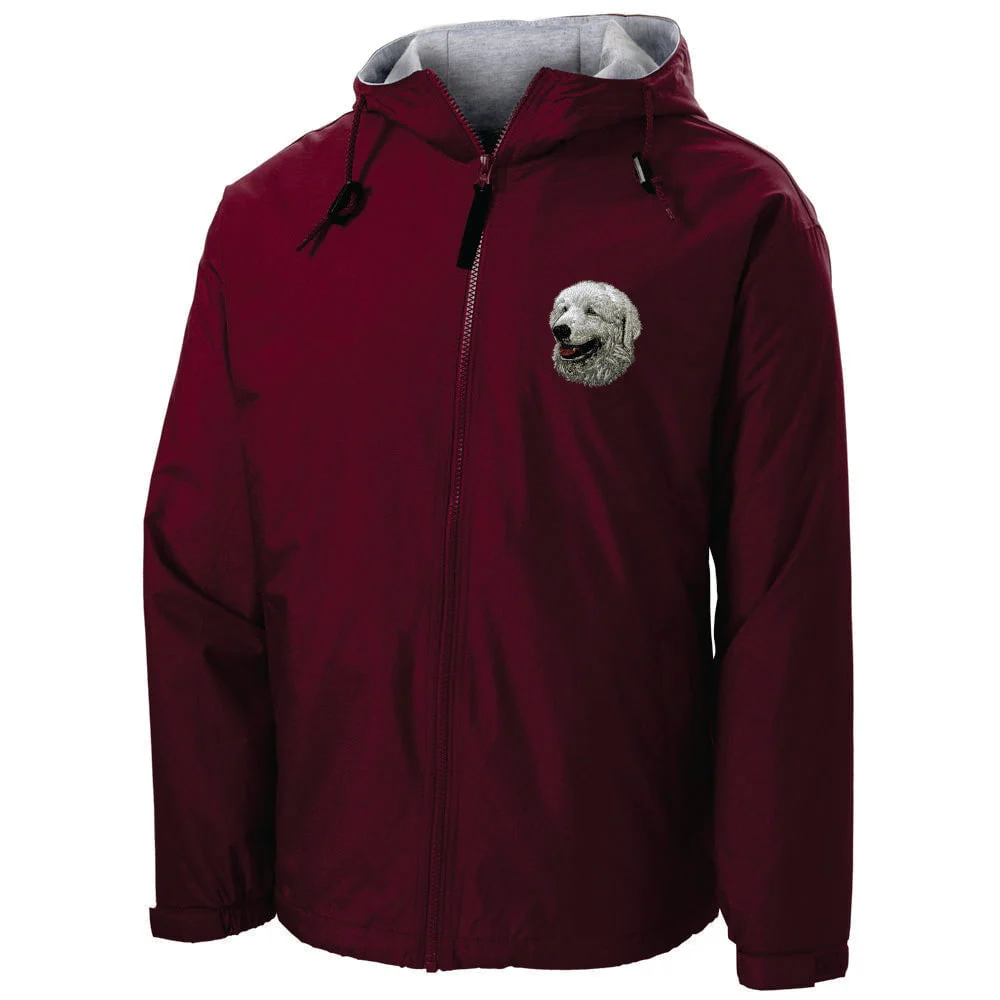 Kuvasz Embroidered Hooded Jacket - Image 4