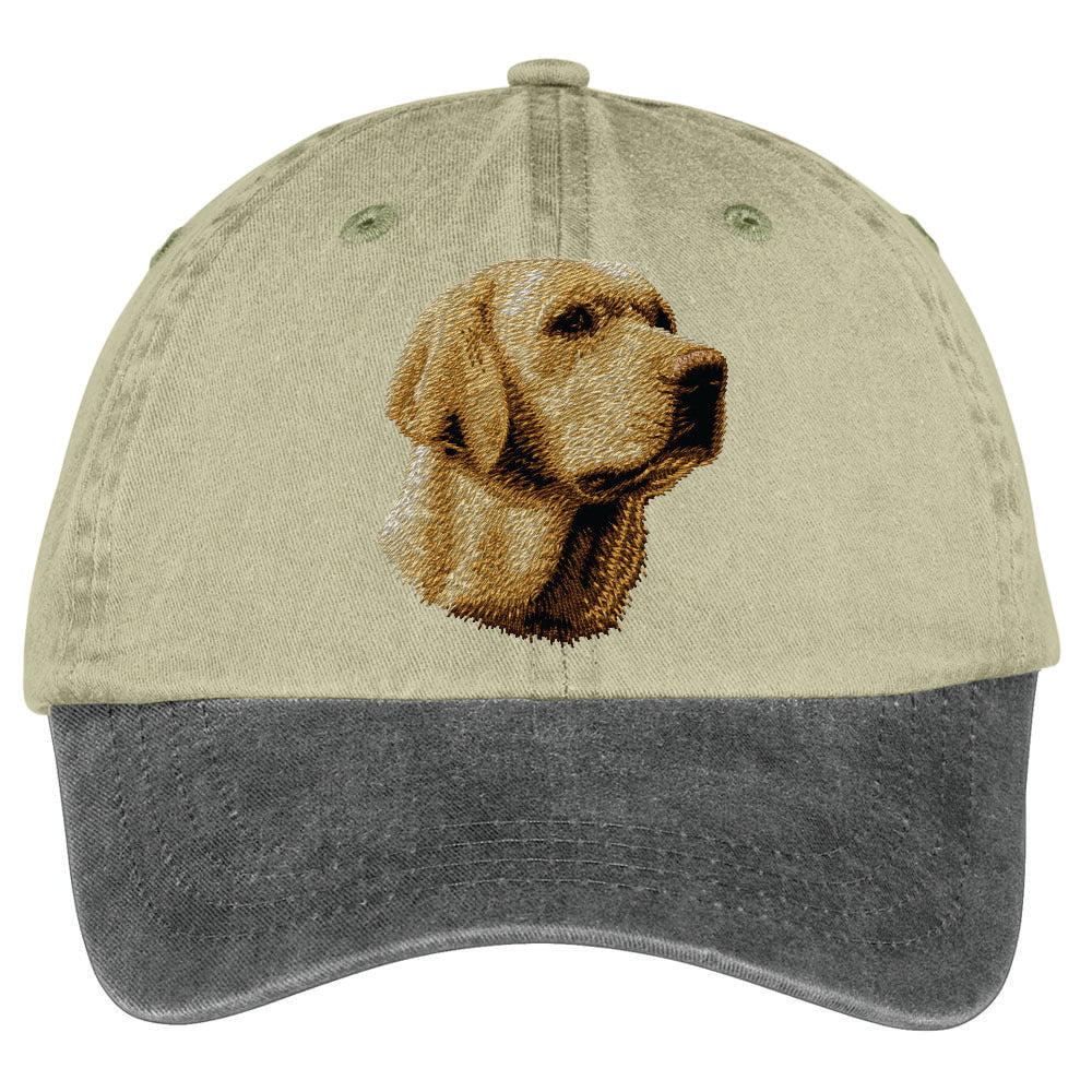 Labrador Retriever  Embroidered Two Tone Baseball Cap - Image 5