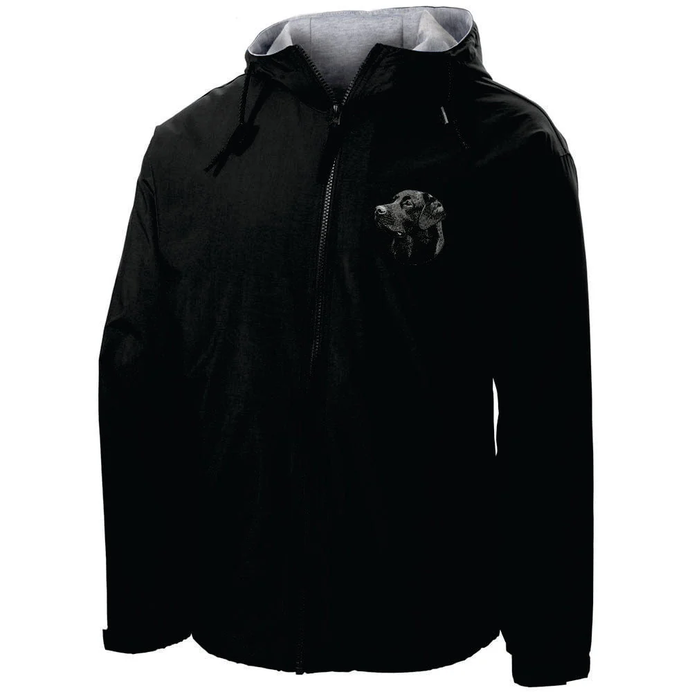 Labrador Retriever Embroidered Hooded Jacket - Image 3