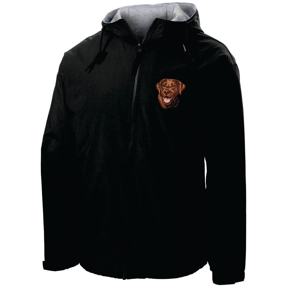 Labrador Retriever Embroidered Hooded Jacket - Image 7