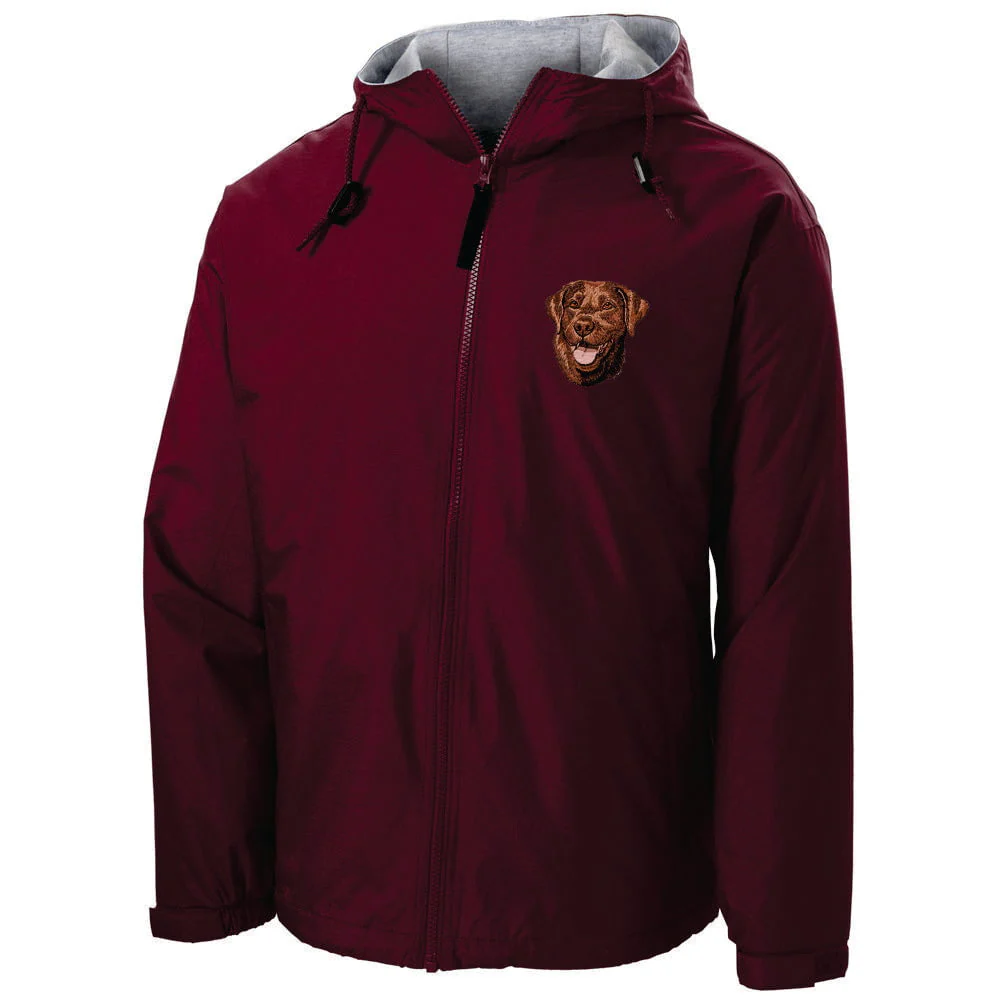 Labrador Retriever Embroidered Hooded Jacket - Image 8