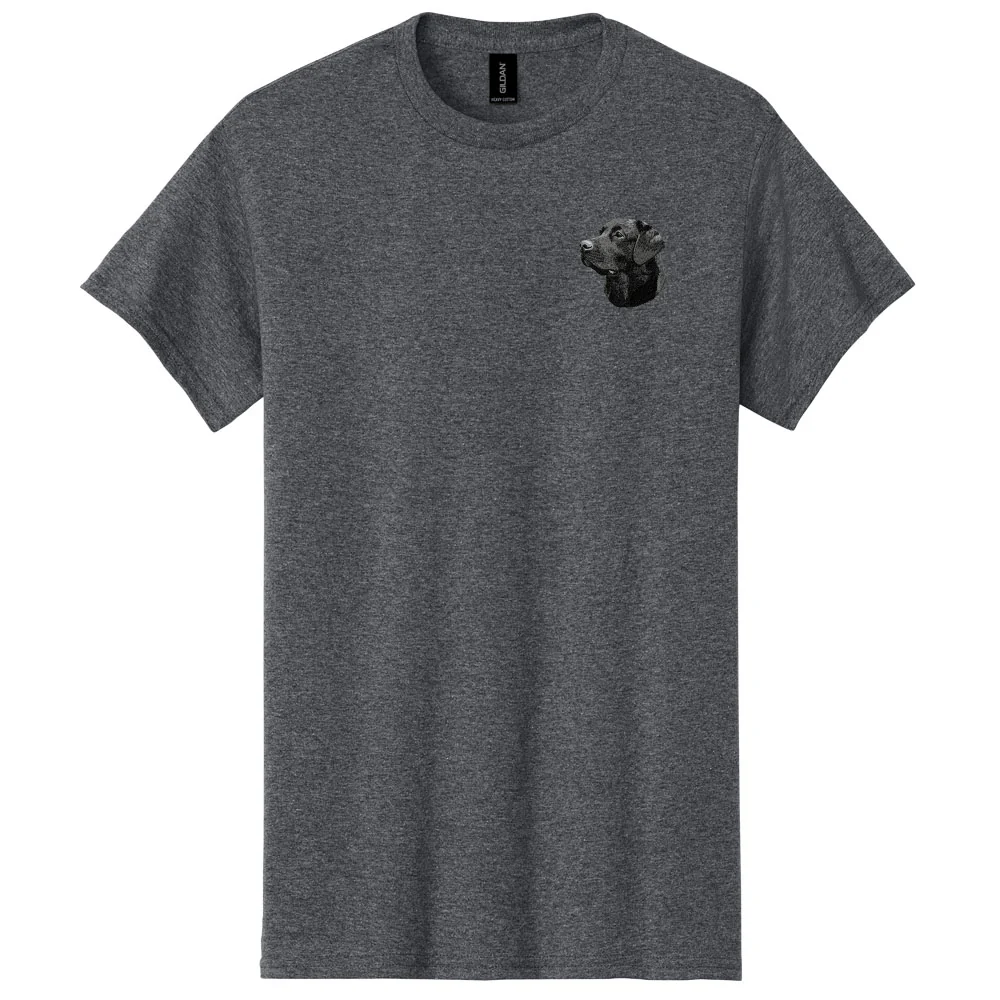 Labrador Retriever Embroidered Men's T-Shirt - Image 5